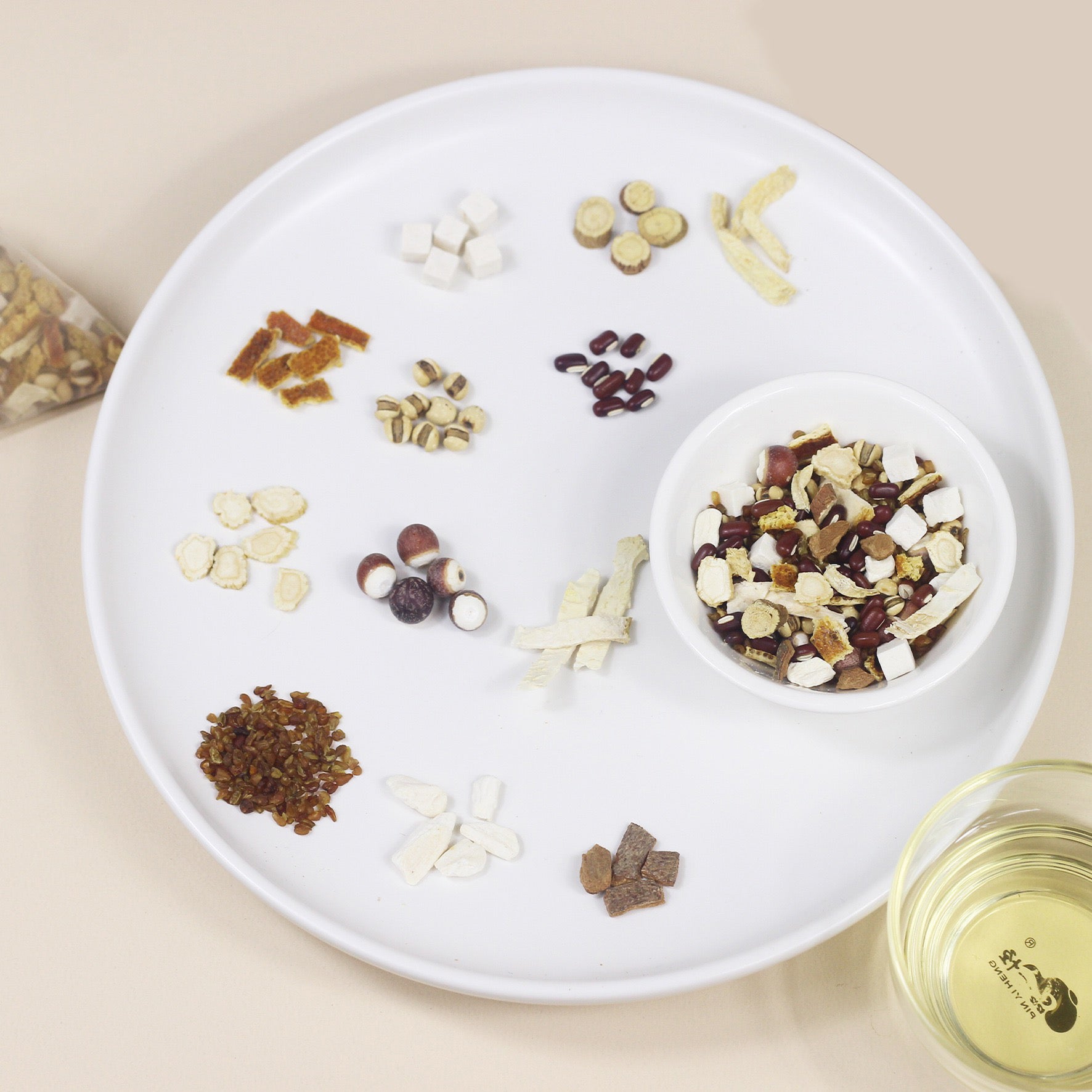 【寒湿体质喝】芡实茯苓肉桂茶 药食同源体质茶三角包袋装袋泡茶