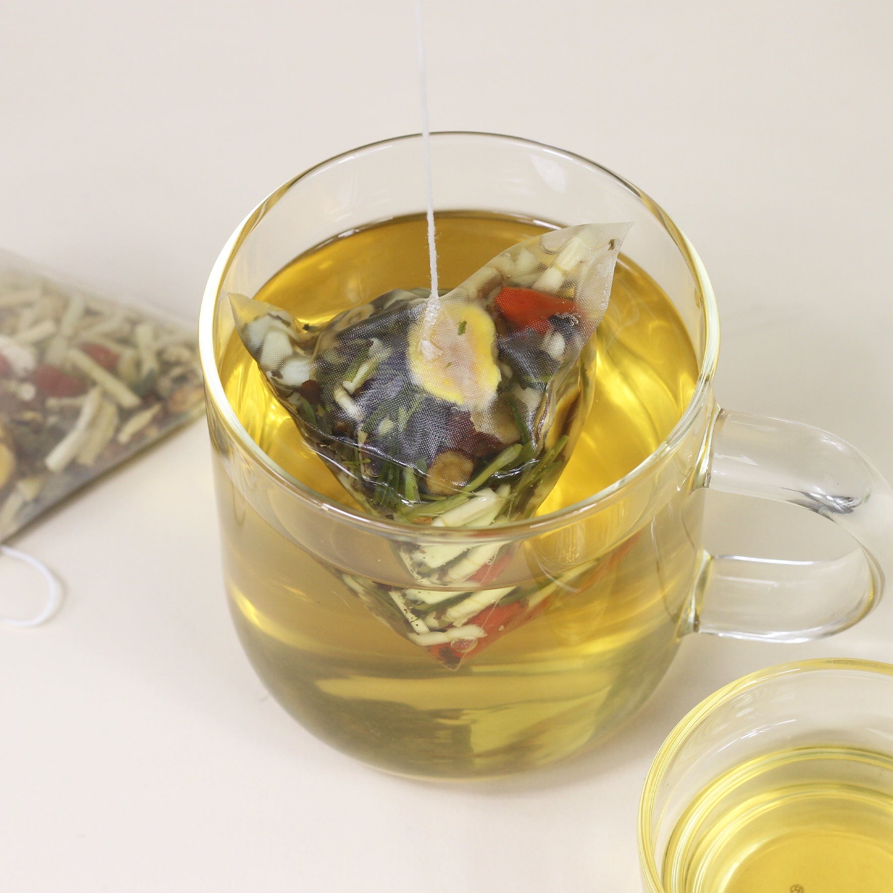 【阴虚体质喝】玉竹百合枇杷茶 药食同源体质茶三角茶包袋泡茶