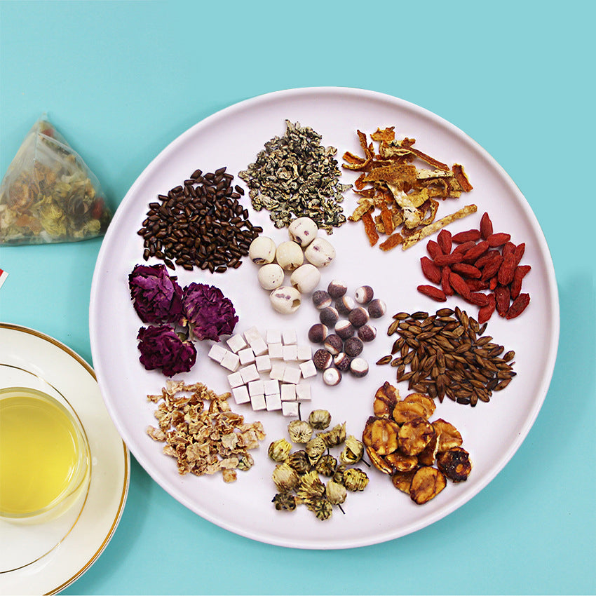 【痰湿/肥胖喝】玫瑰荷叶冬瓜茶 瘦瘦茶本草配方三角茶包袋泡茶