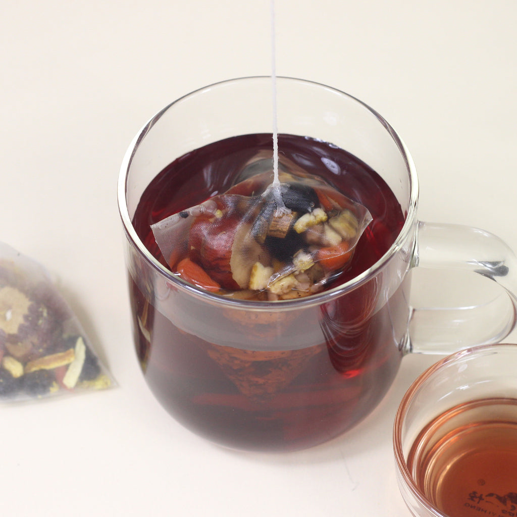 【阳虚体质喝】人参干姜肉桂茶 体质茶三角茶包配方研发袋泡茶